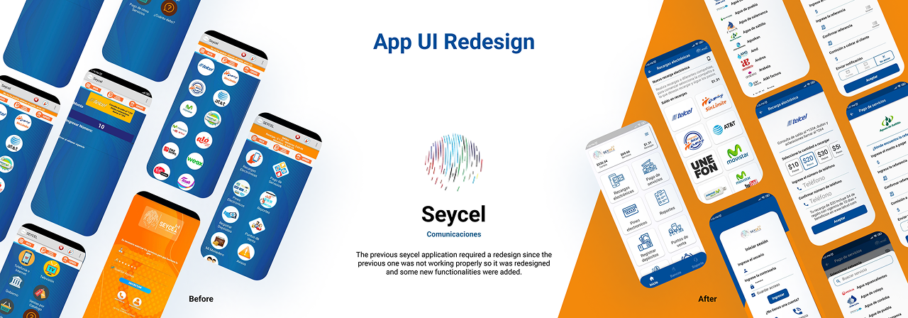 Seycel — App Redesign